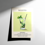 Mojito Cocktail Poster