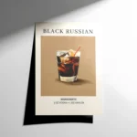 Black Russian Poster