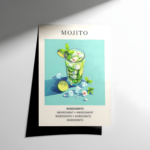 Mojito Cocktail Poster