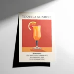 Tequila Sunrise Poster