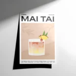 Mai Tai Cocktail Poster