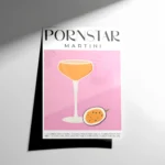 Pornstar Martini Cocktail Poster