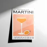 Pornstar Martini Cocktail Poster