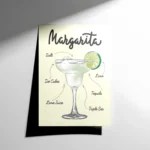 Margarita Cocktail Poster