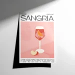 Sangria Cocktail Poster