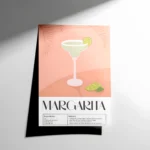 Margarita Cocktail Poster