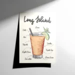 Long Island Cocktail Poster