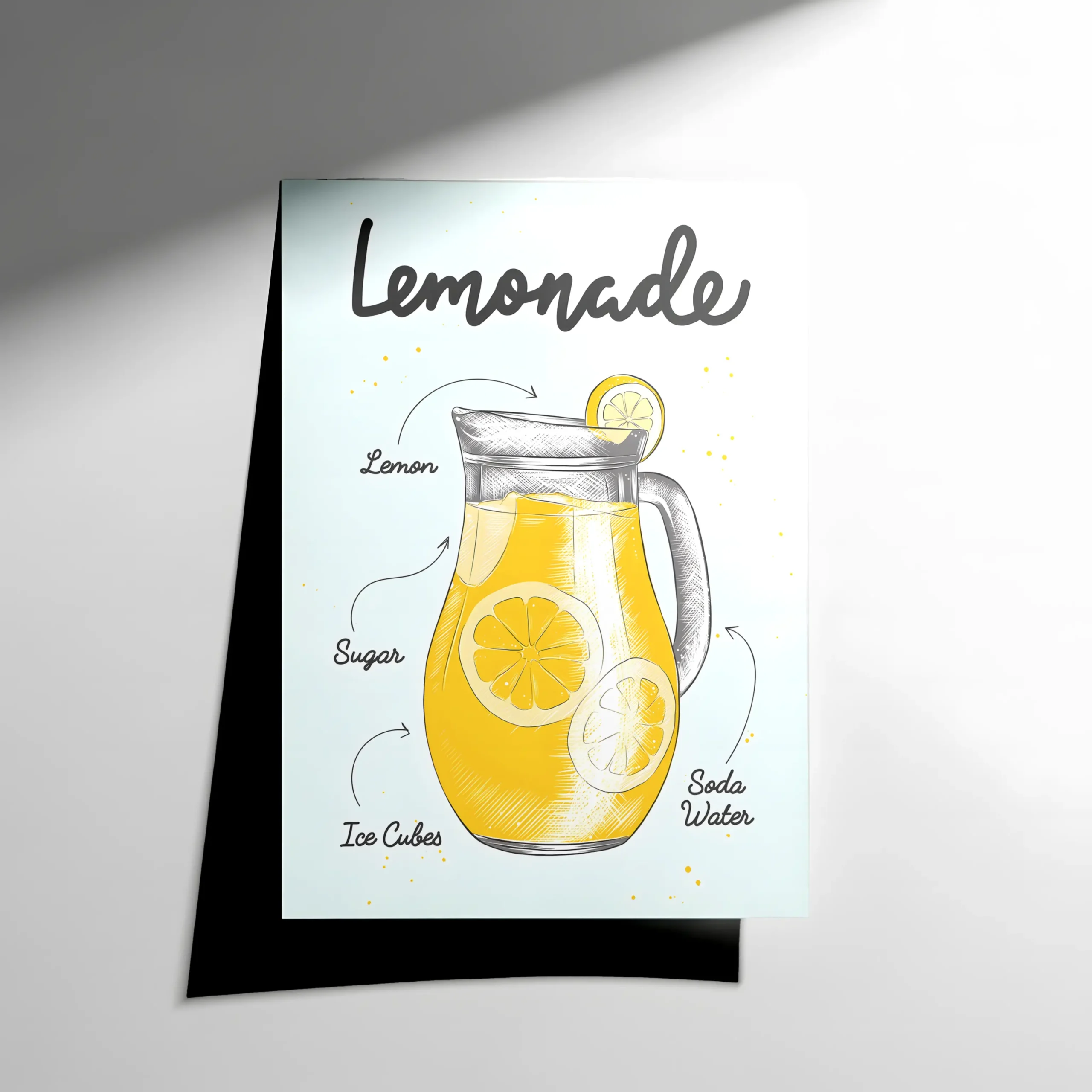 10072 Lemonade Poster - Görsel 1
