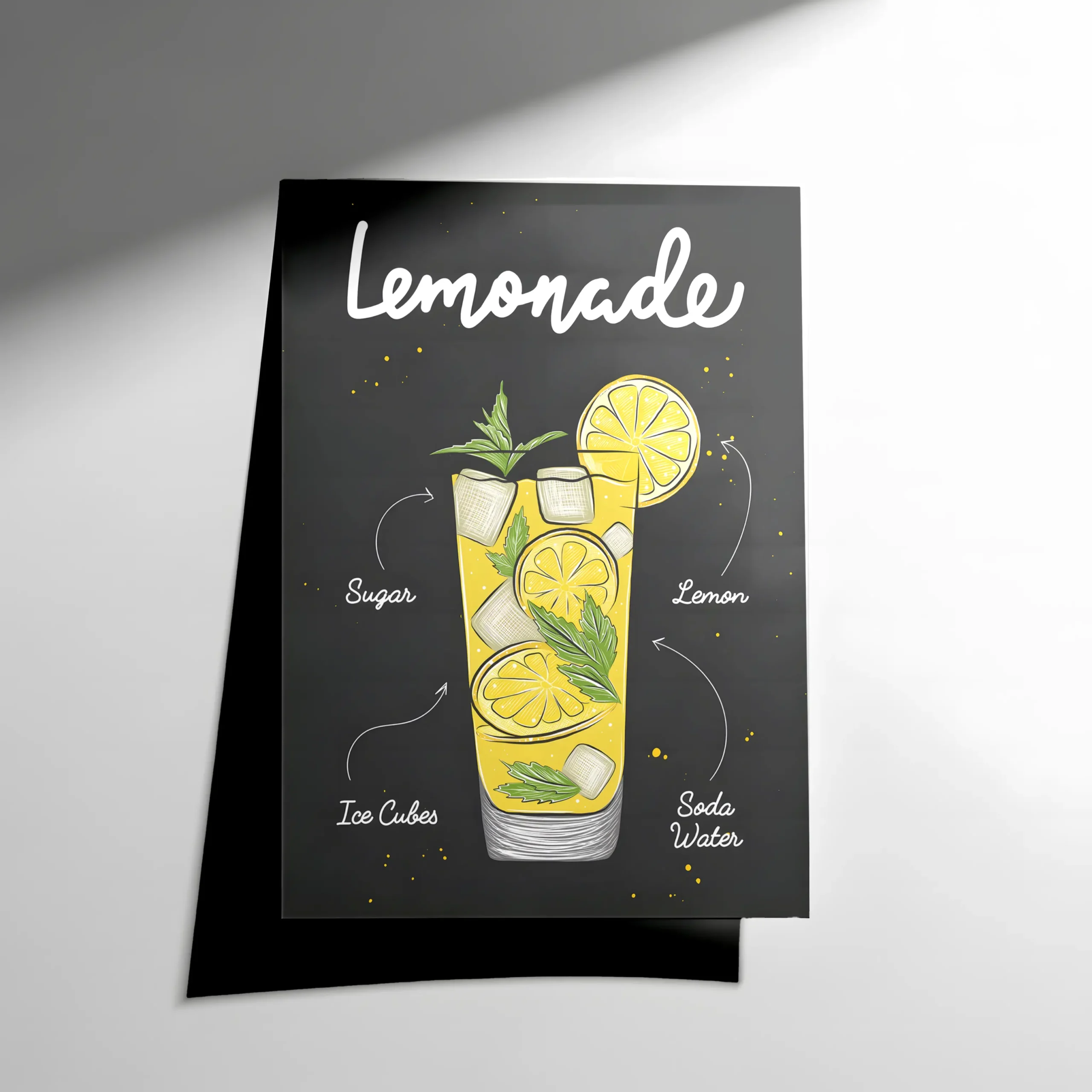 10076 Lemonade Poster - Görsel 1