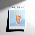 Long Island Cocktail Poster