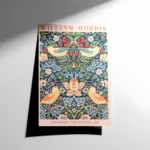 William Morris Strawberry Thief Pattern Poster