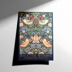 William Morris Strawberry Thief Pattern Poster