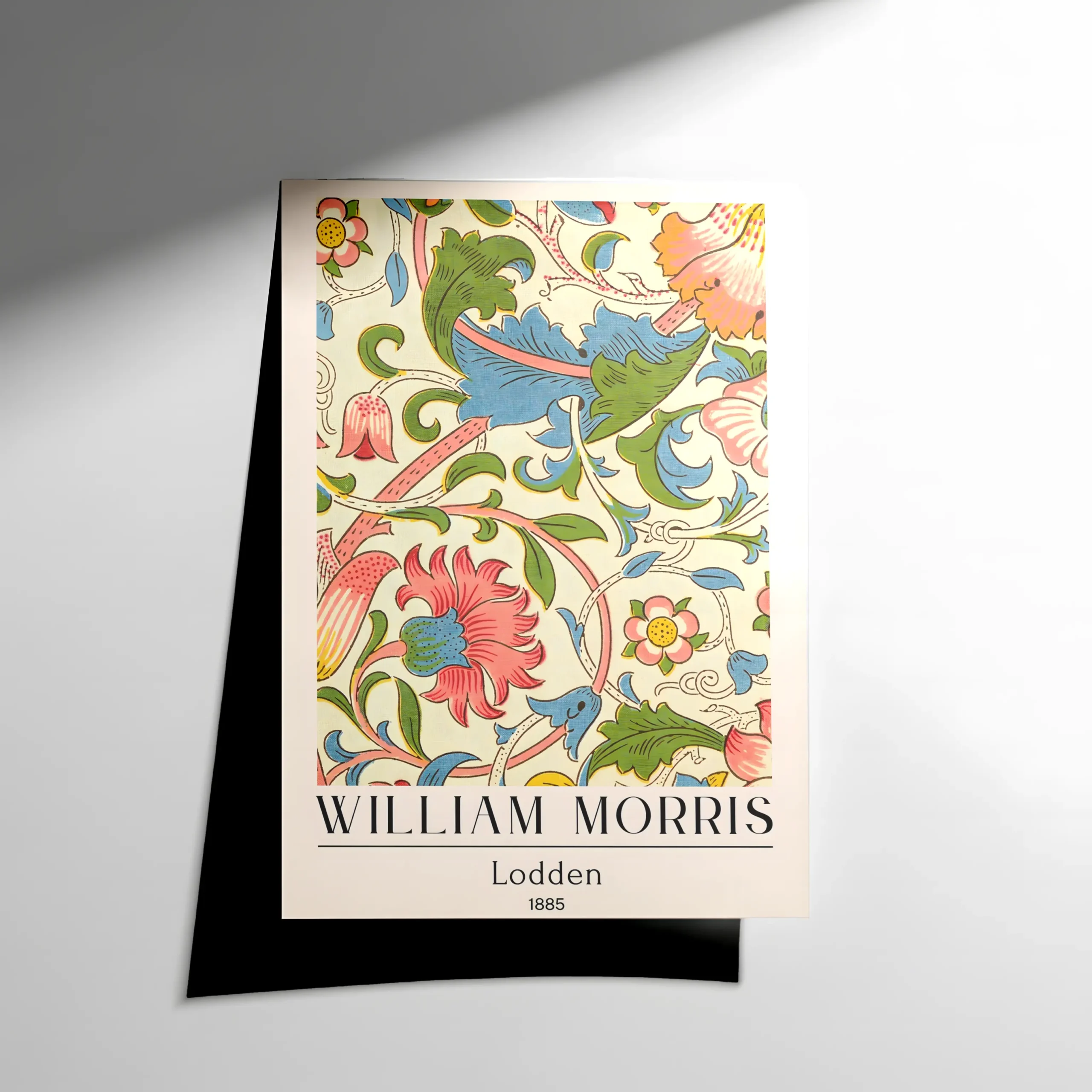 10117 William Morris Lodden Pattern Poster - Görsel 1