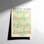 William Morris Larkspur Pattern Poster