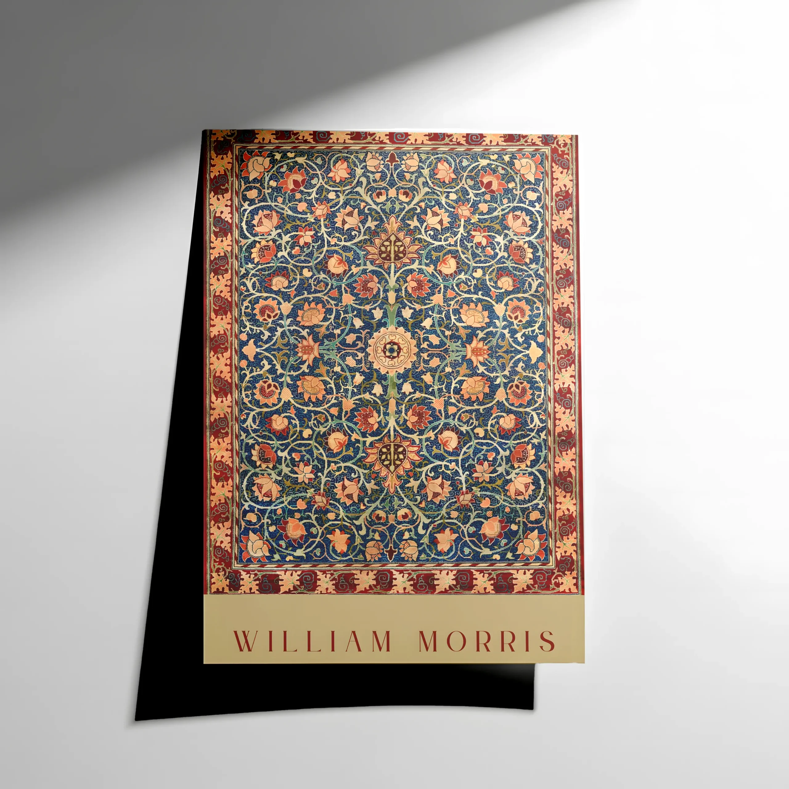 10129 William Morris Pattern Poster - Görsel 1