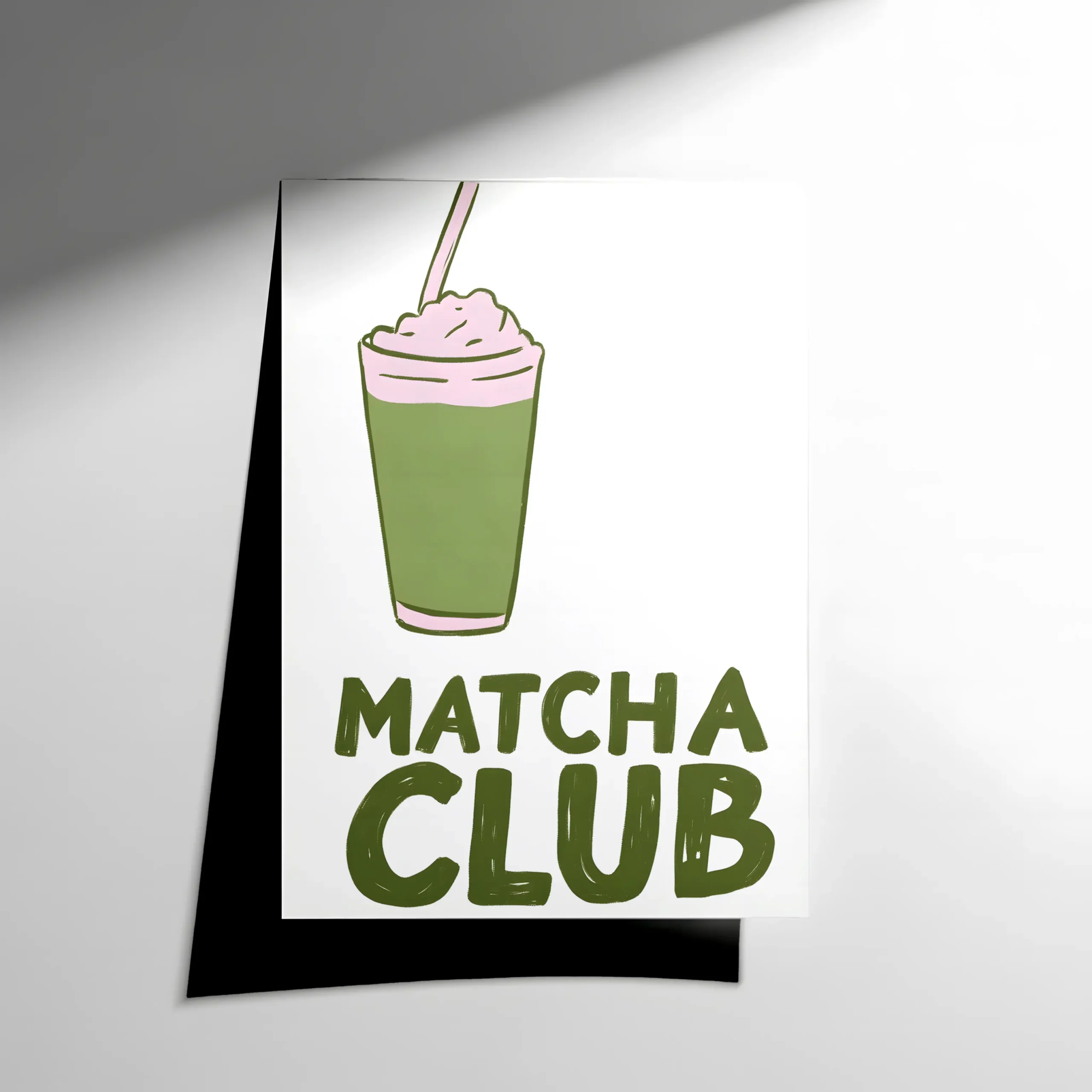 10134 Matcha Poster - Görsel 1