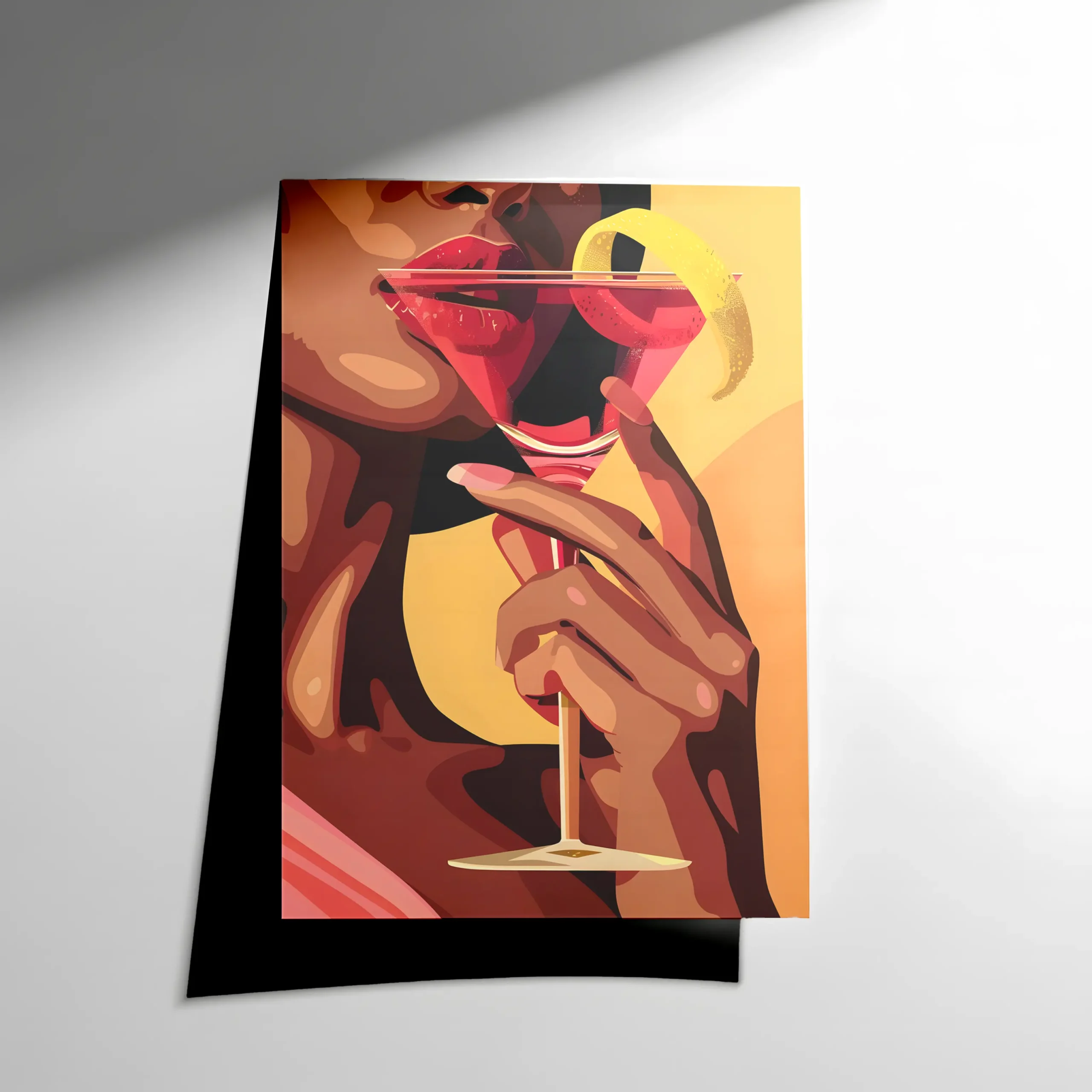 10138 Cocktail Poster - Görsel 1