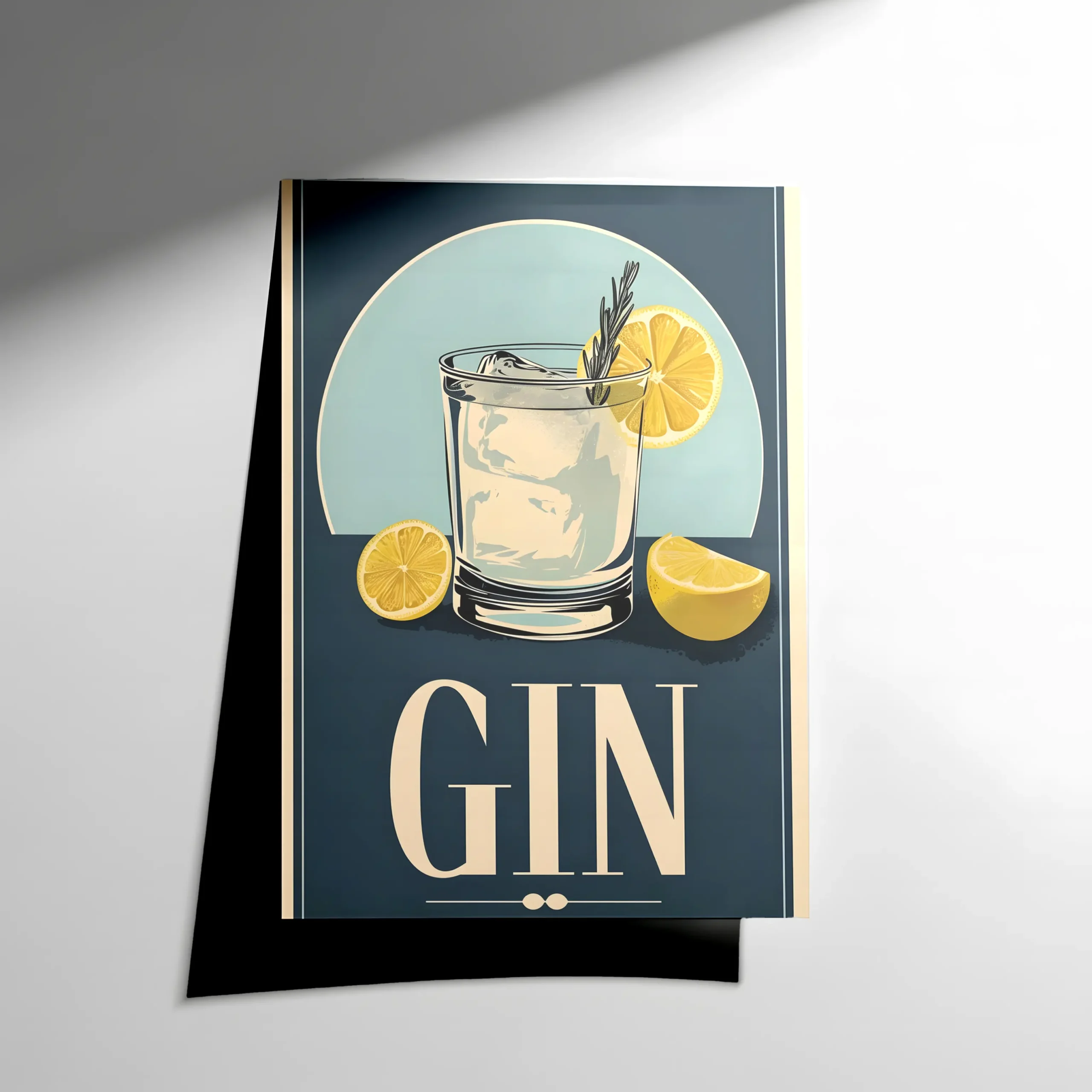10154 Gin Poster - Görsel 1