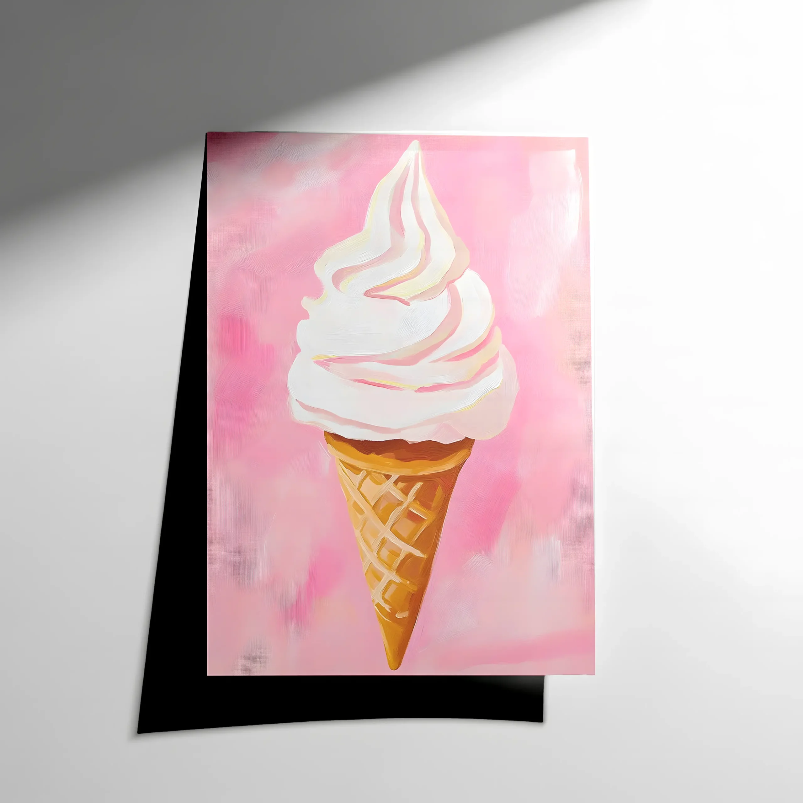 10155 Ice Cream Poster - Görsel 1