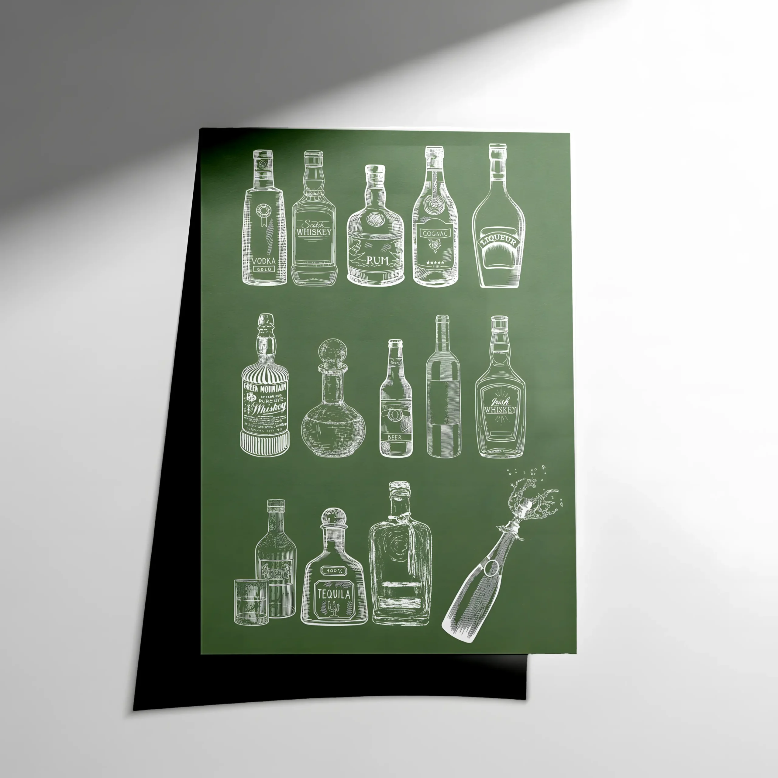 10156 Alcohol Poster - Görsel 1