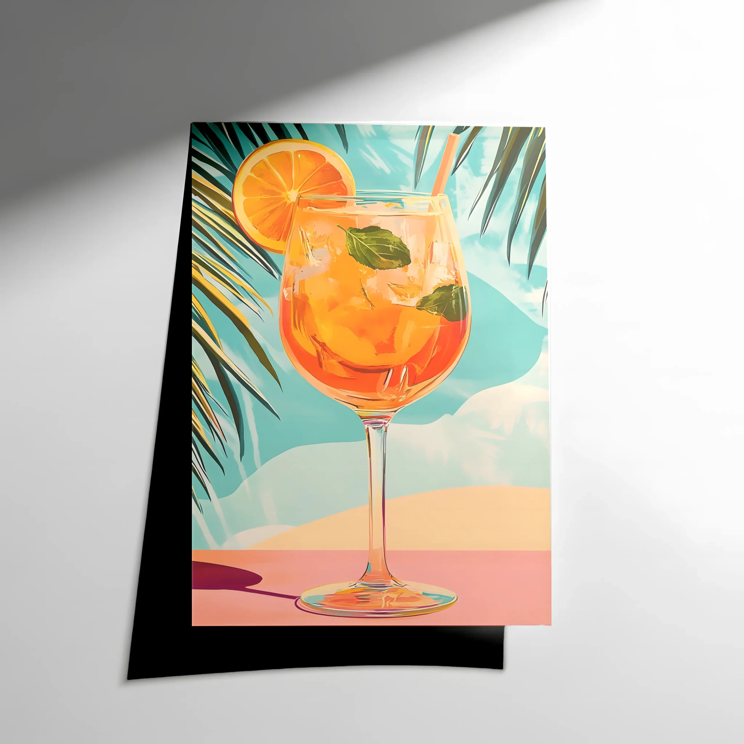 10186 Cocktail Poster - Görsel 1
