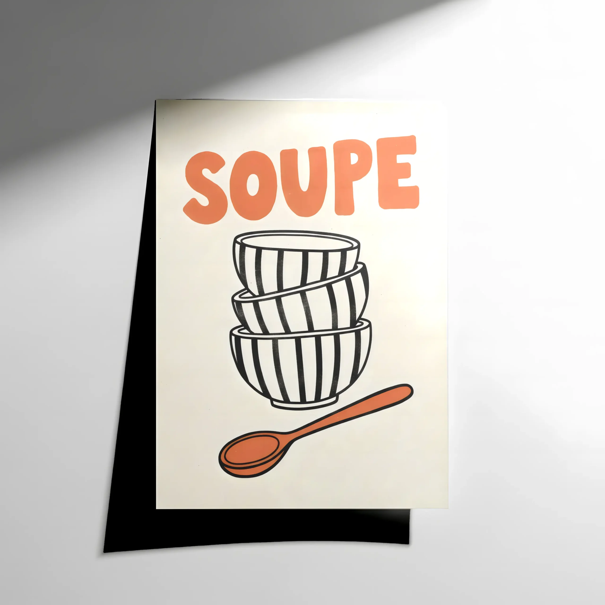 10195 Soup Poster - Görsel 1