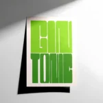 Gin Tonic Poster