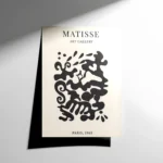 Henri Matisse – Art Gallery Paris 1965 Poster