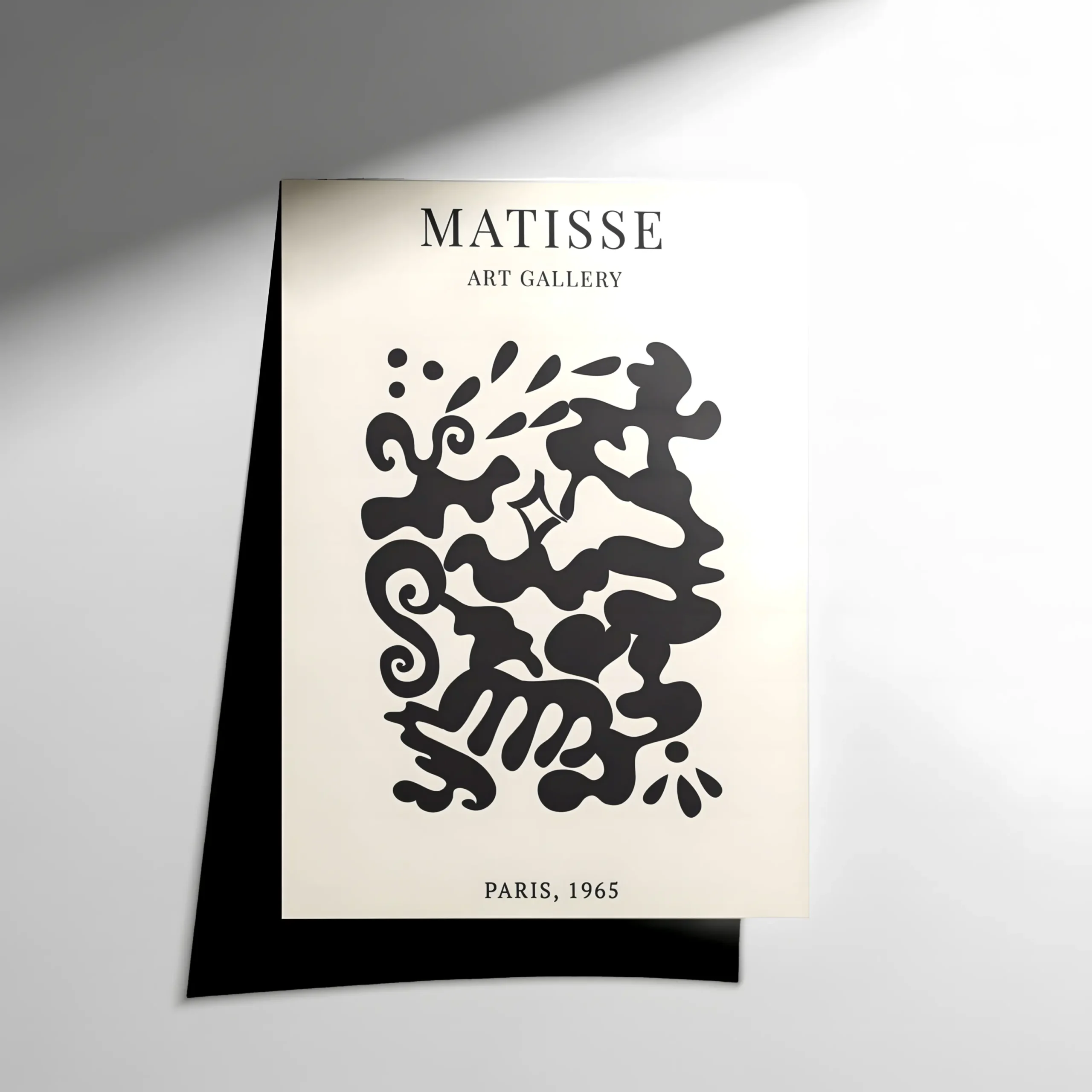 10215 Henri Matisse – Art Gallery Paris 1965 Poster - Görsel 1