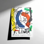Fernand Léger – Danseuse en Jaune et Bleu Poster