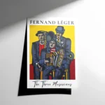 Fernand Léger – The Three Musicians Poster