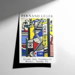 Fernand Léger – Study for Cinematic Mural VI Poster