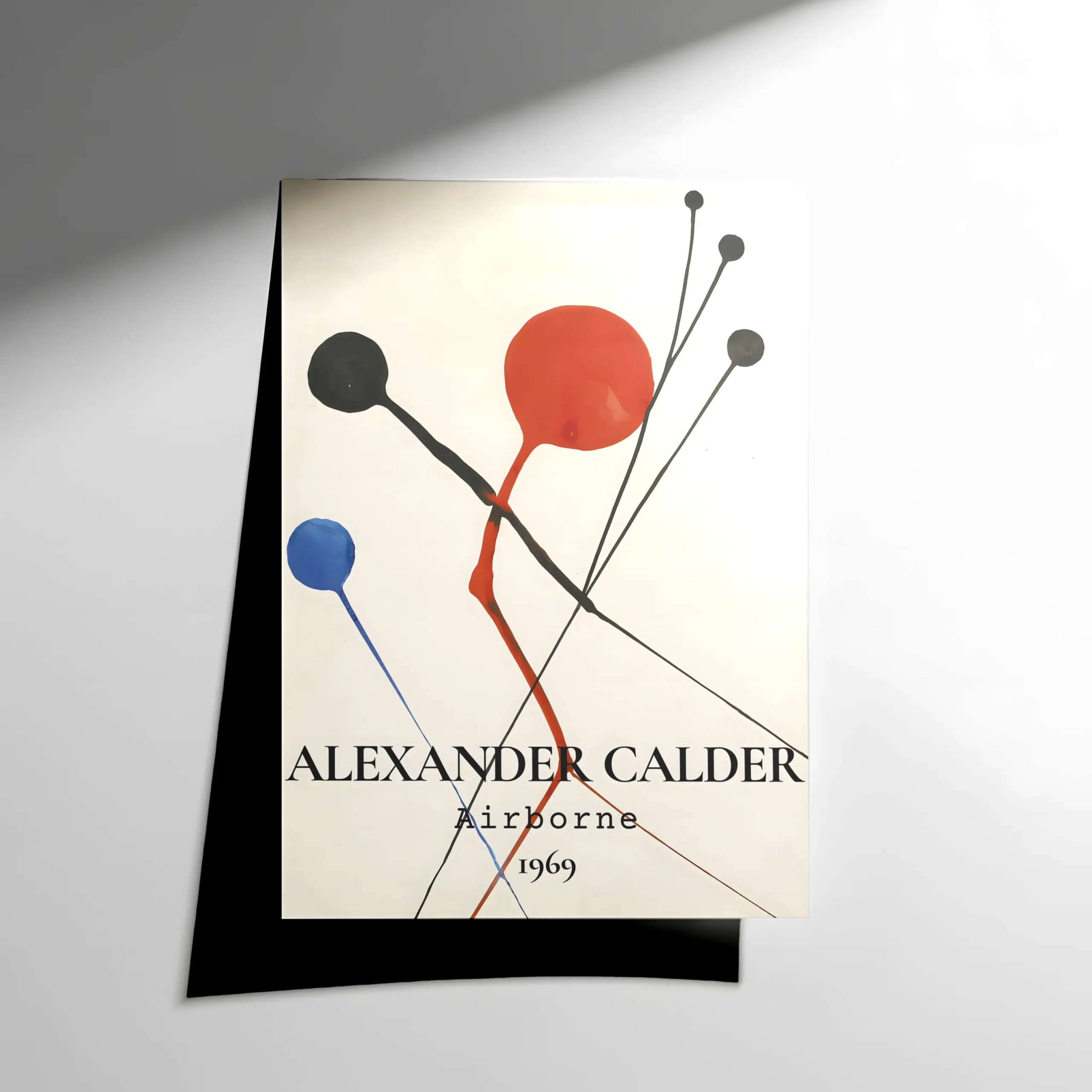 10235 Alexander Calder – Airborne Poster - Görsel 1