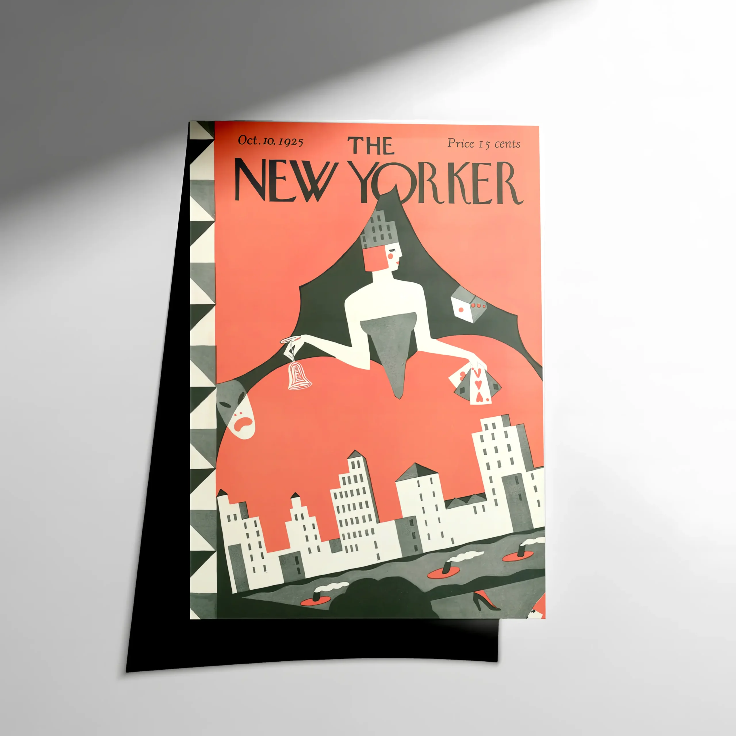10254 The New Yorker – October 10, 1925 Cover Poster - Görsel 1