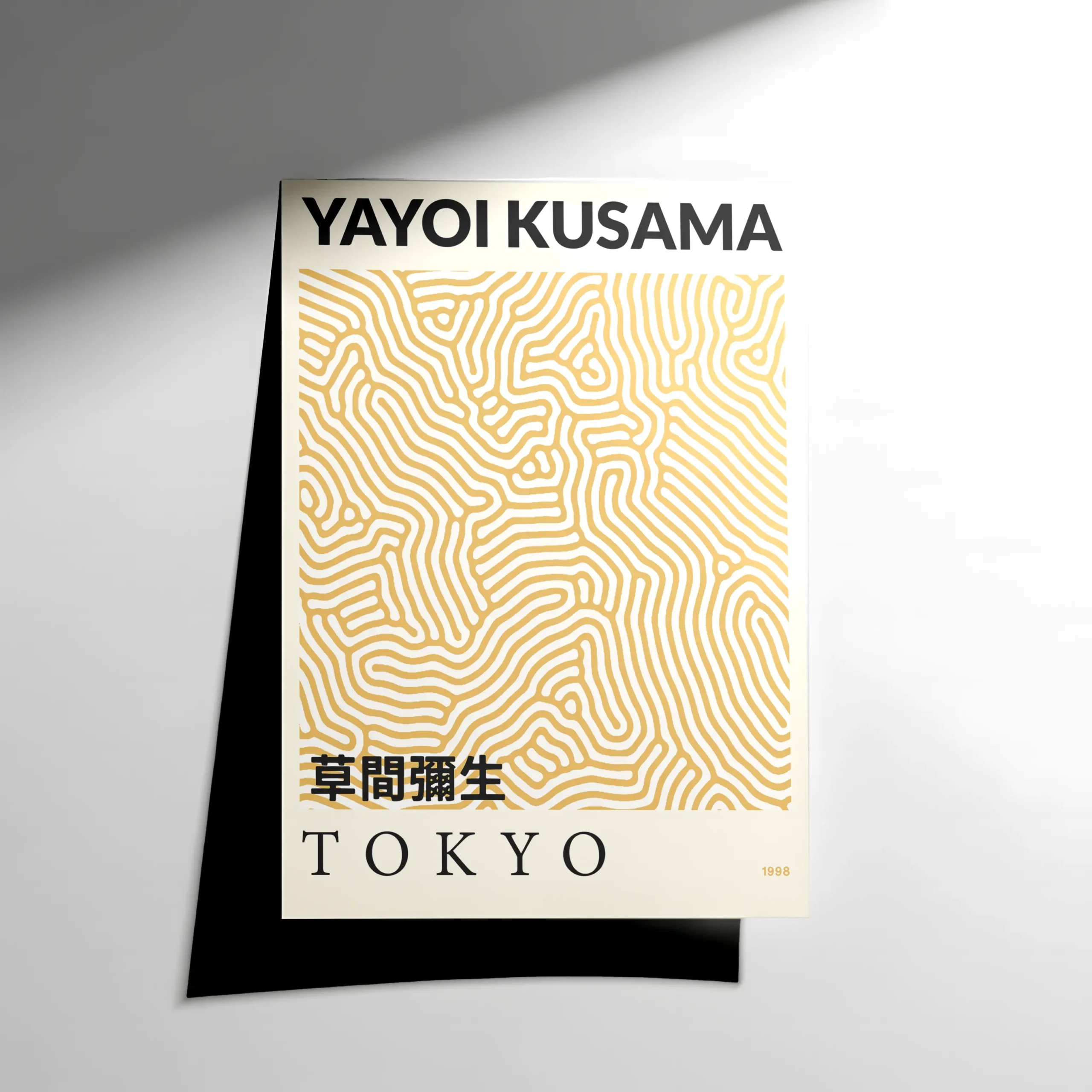10258 Yayoi Kusama – Tokyo 1998 Poster - Görsel 1