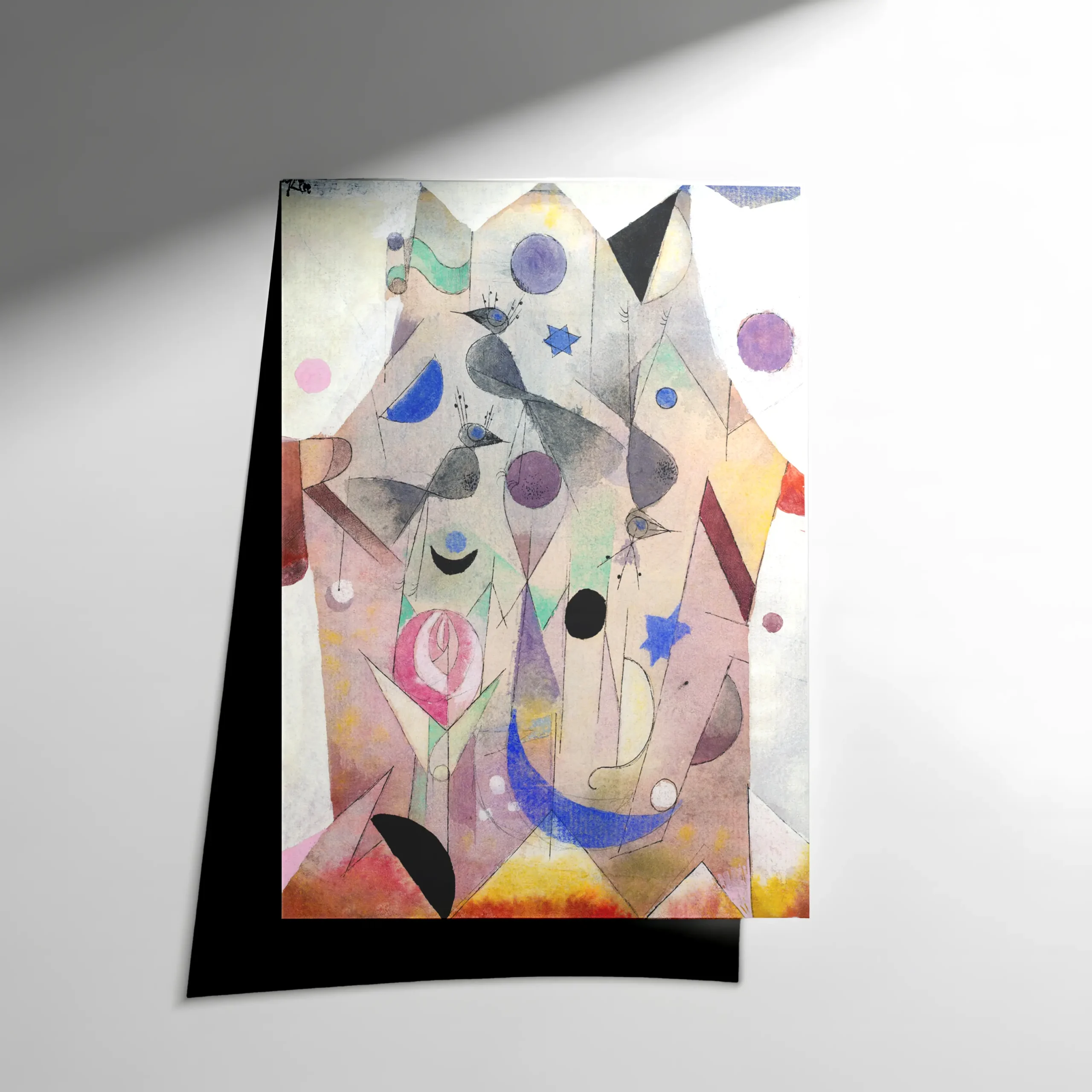 10264 Paul Klee – Persische Nachtigallen (1917) Poster - Görsel 1