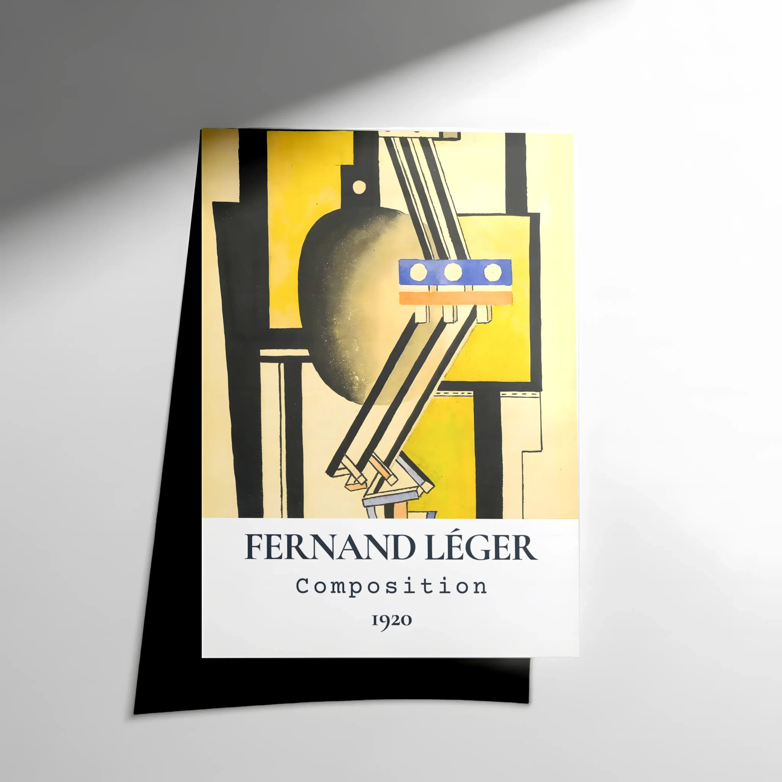 10272 Fernand Léger – Composition 1920 Poster - Görsel 1