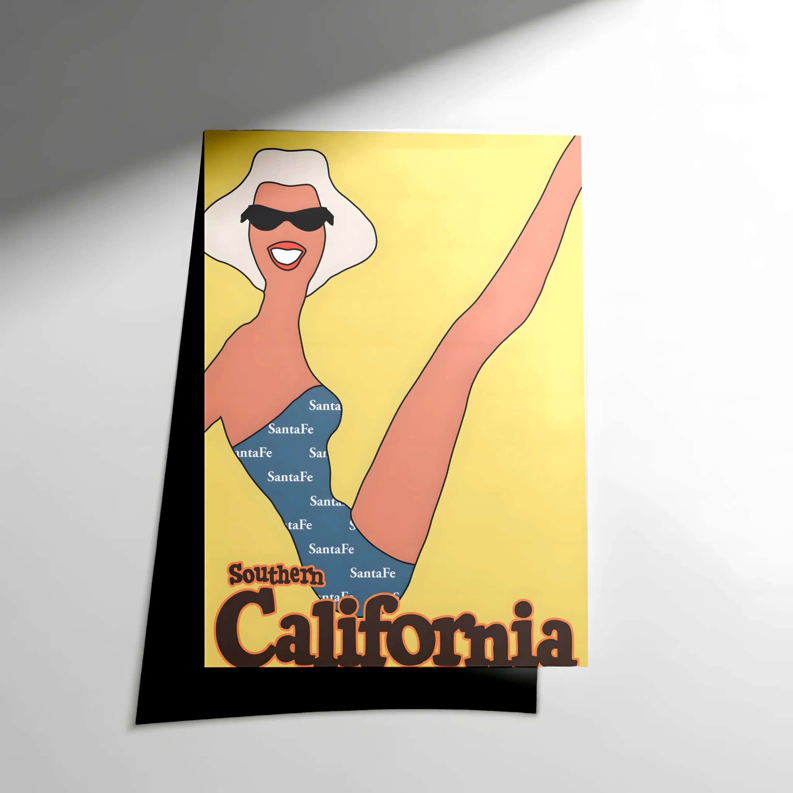 10277 Southern California Poster - Görsel 1