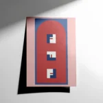 Geometrik ve Minimalist Poster