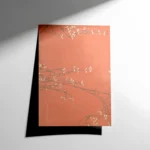 Geleneksel Japon Tasarımı Çiçek Desenli Duvar Sanatı Poster