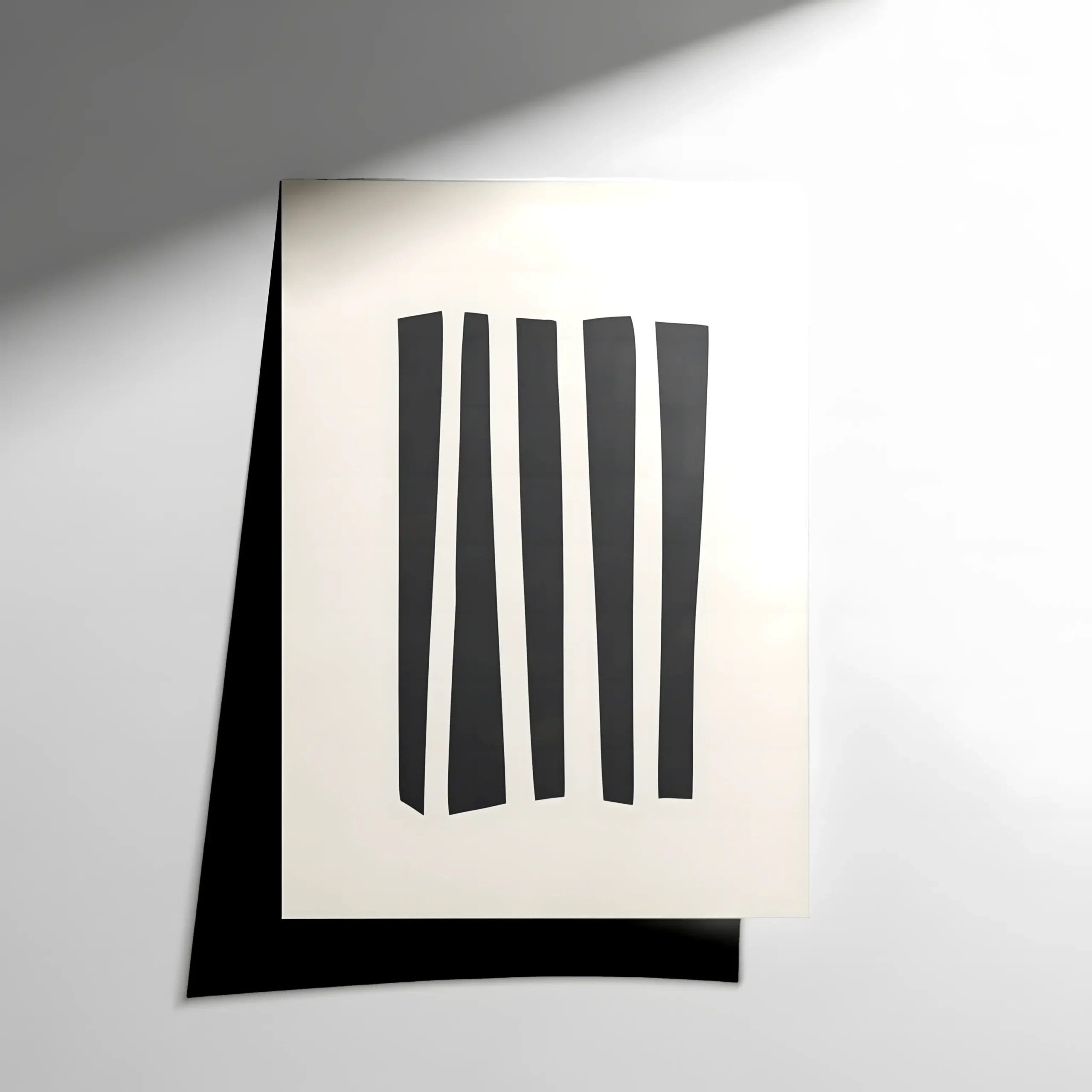 10291 Abstract Lines Poster - Görsel 1