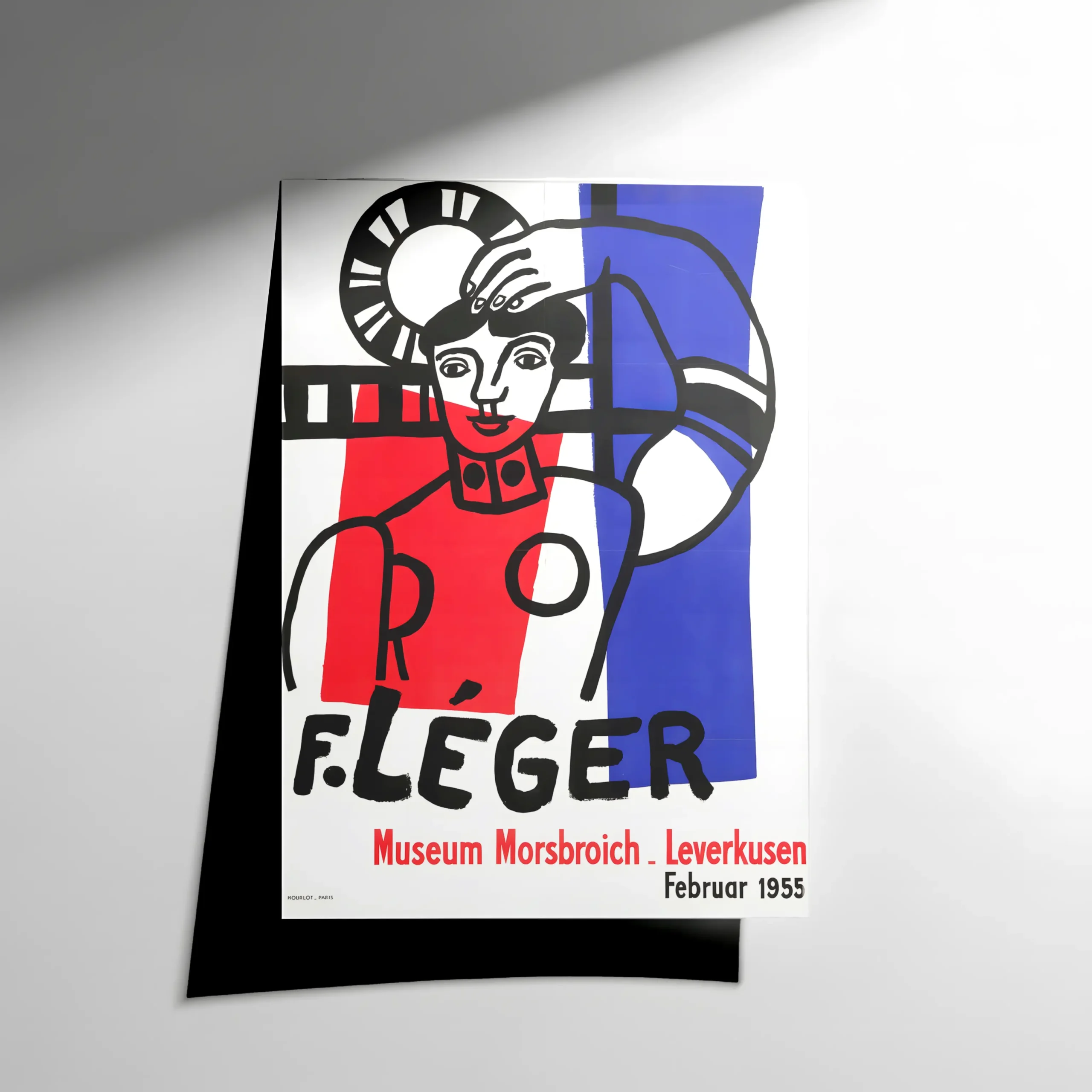 10297 Fernand Léger – Museum Morsbroich Leverkusen Poster - Görsel 1