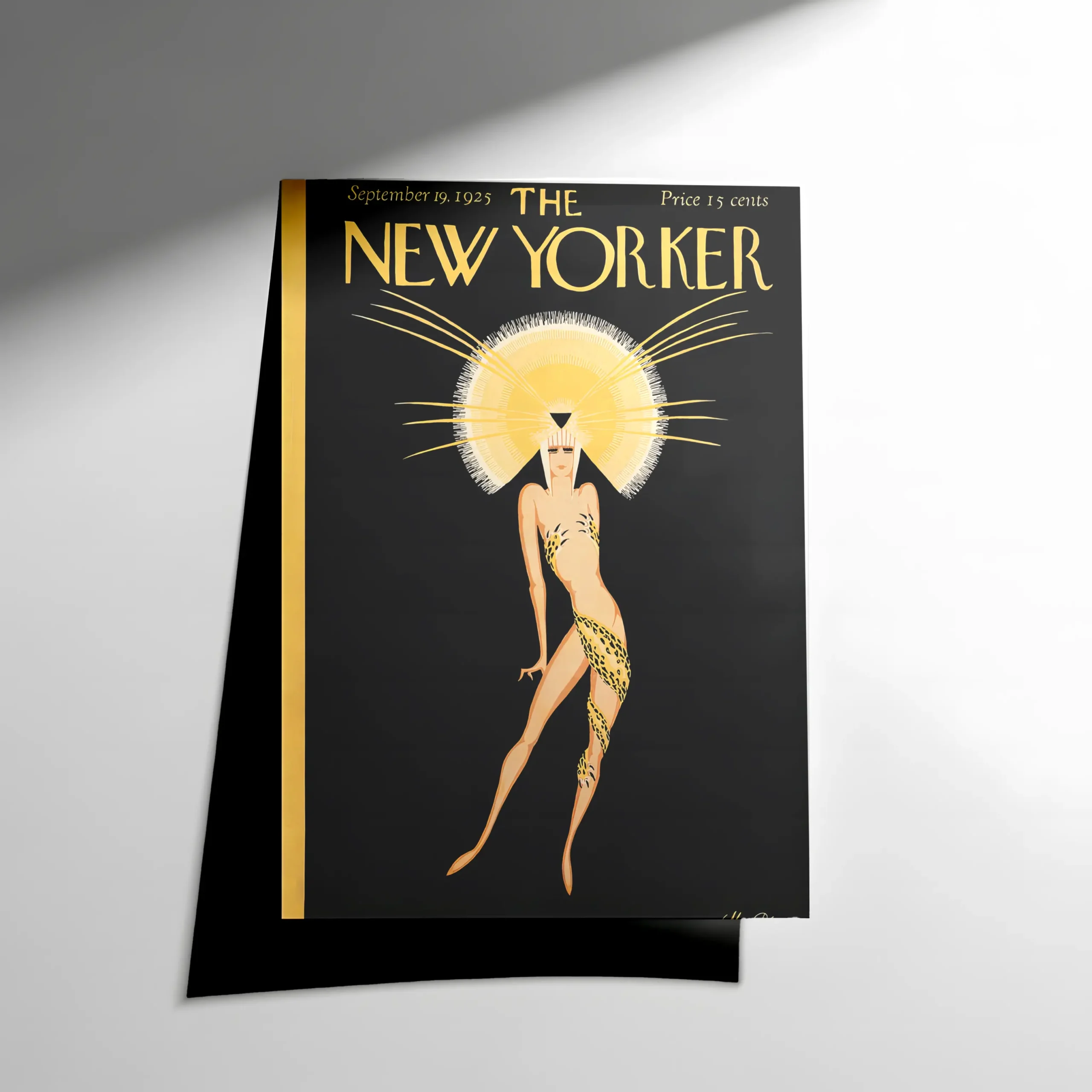 10303 The New Yorker – September 19, 1925 Cover Poster - Görsel 1