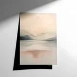 Greer Clayton – Dağlar Soyut Atmosferik Tablo Poster
