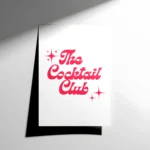 The Cocktail Club Poster