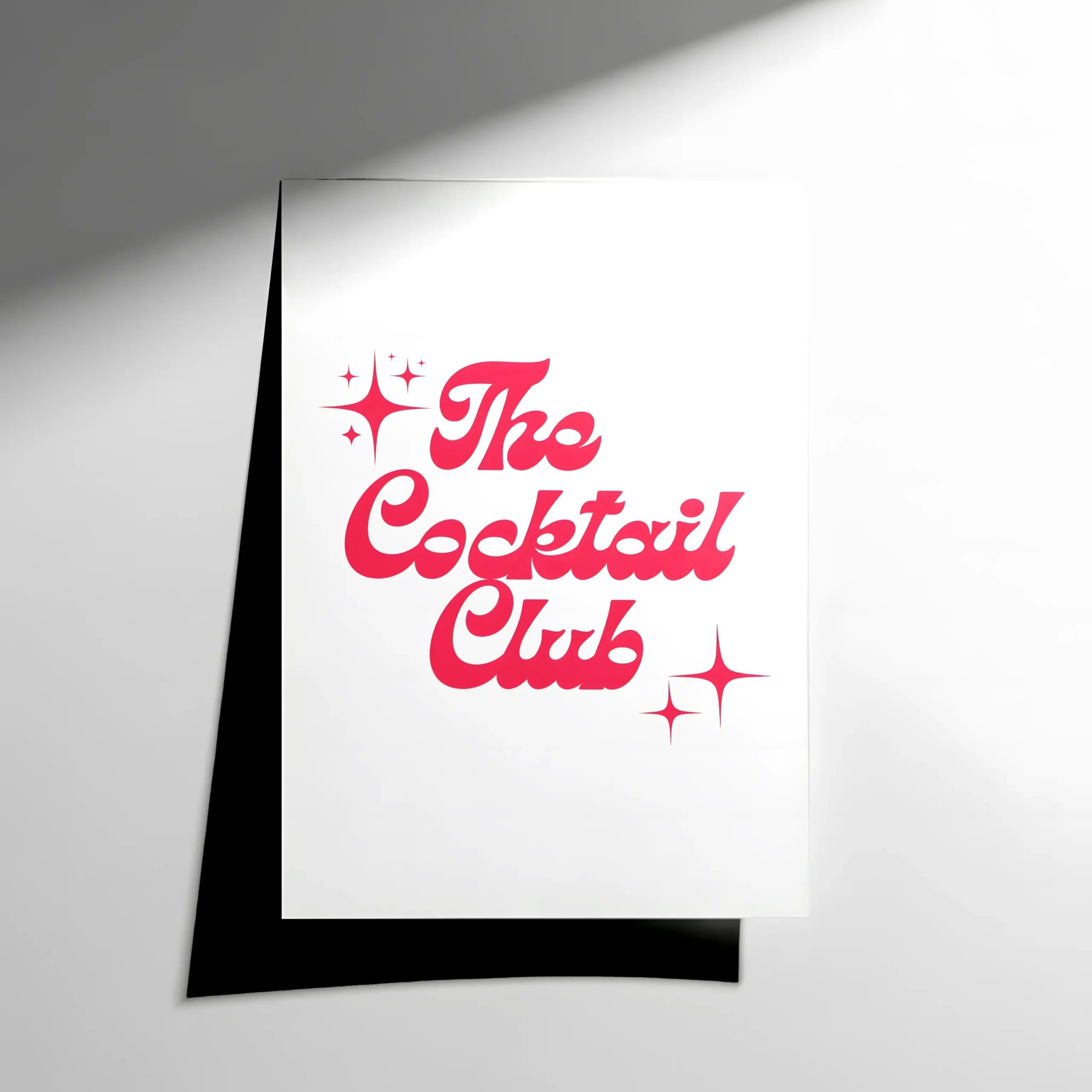 10337 The Cocktail Club Poster - Görsel 1