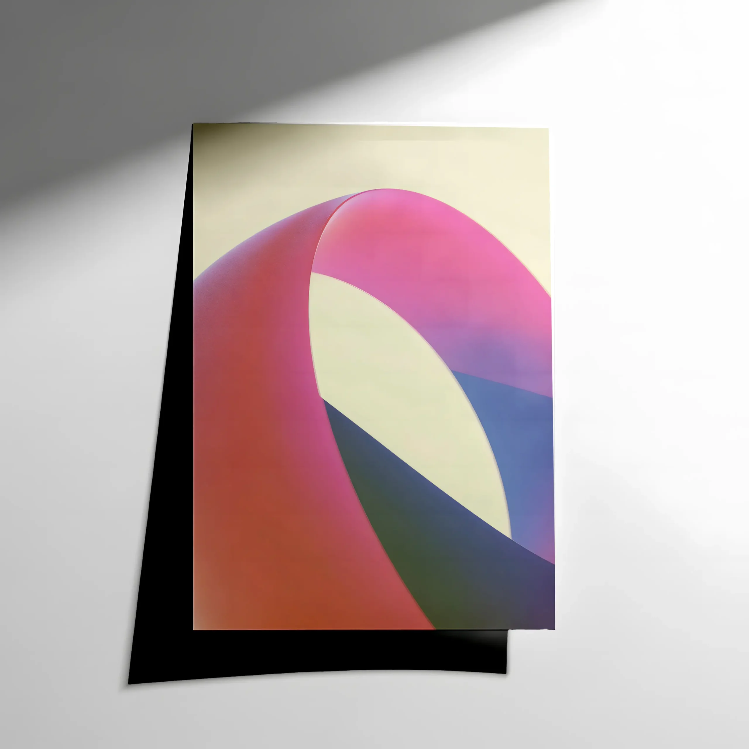 10419 Modern Canlı Gradyan Poster - Görsel 1
