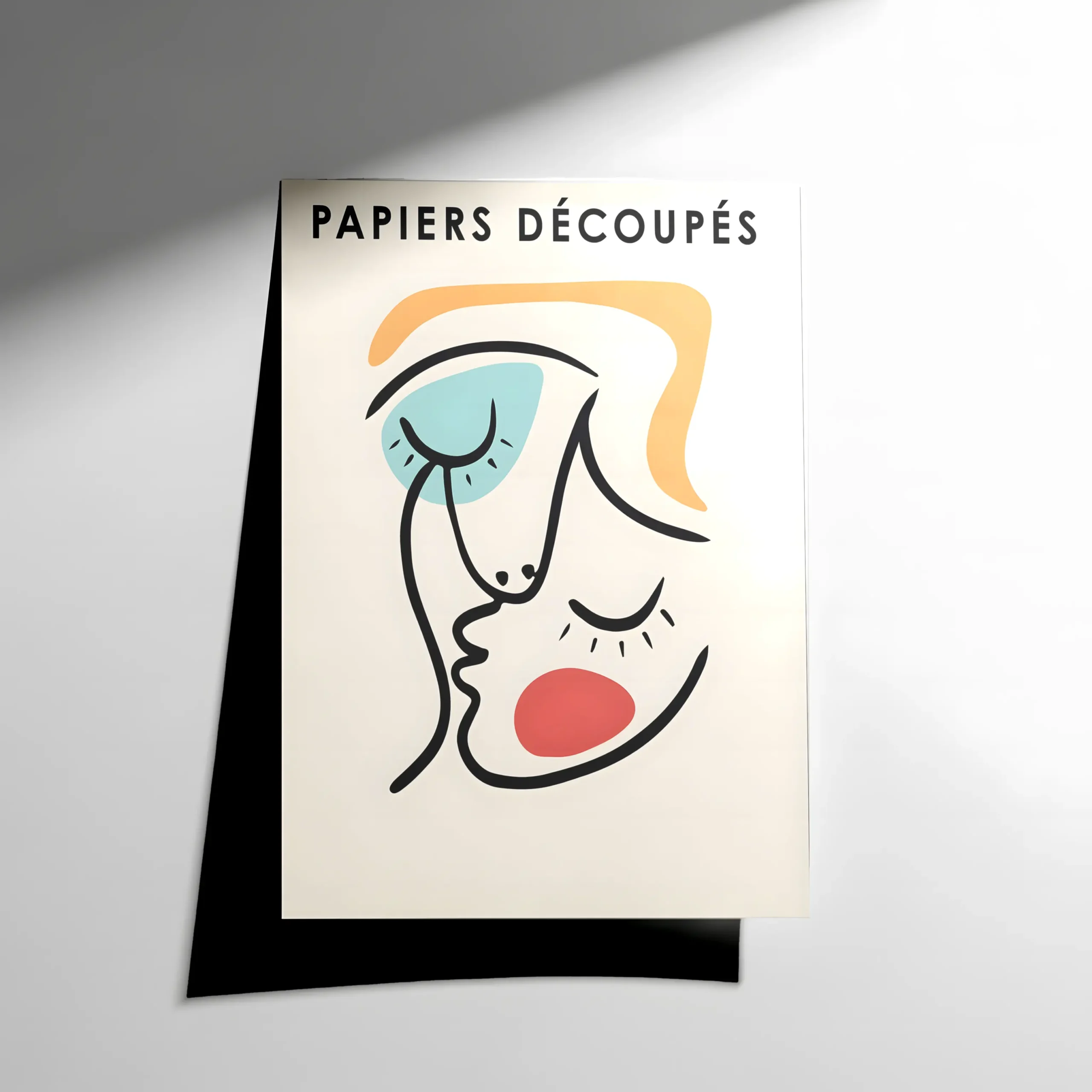 10425 Henri Matisse Papiers Découpés No. 1 Poster - Görsel 1