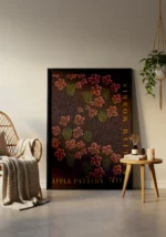 William Morris Apple Pattern Poster - Görsel 5