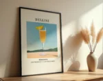 Bellini Cocktail Poster - Görsel 3